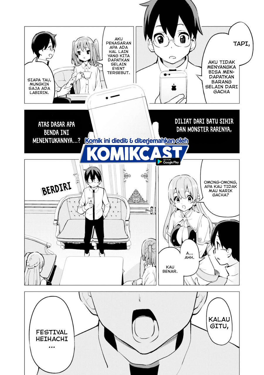Gacha wo Mawashite Nakama wo Fuyasu Saikyou no Bishoujo Gundan wo Tsukuriagero Chapter 27 Bahasa Indonesia